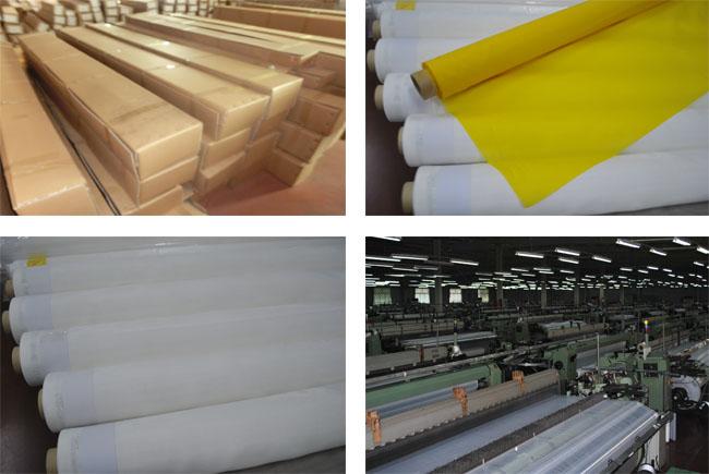 DPP Plain Weave 180 Mesh Screen For Glass Containers Printing , 30-70m/ Roll